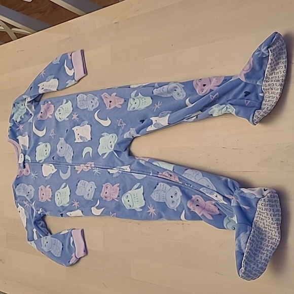 Carter's Pajamas Nwot Carters 5t Owl Fleece Gripper Footed Pjs With